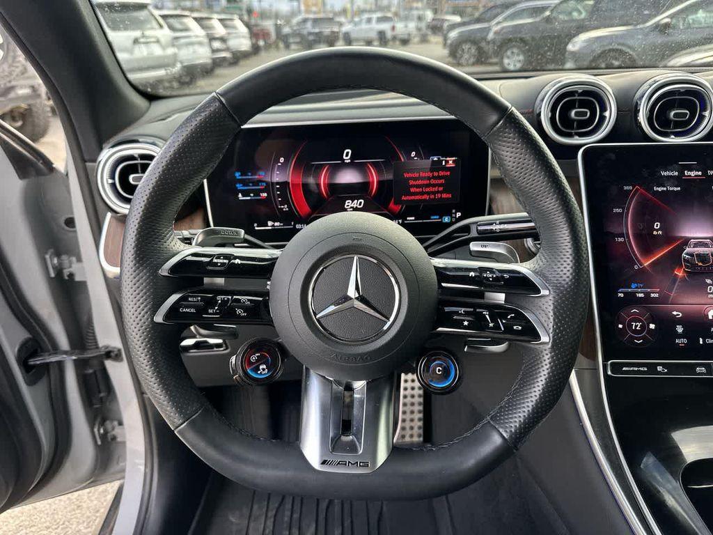 used 2025 Mercedes-Benz AMG GLC 43 car, priced at $63,999