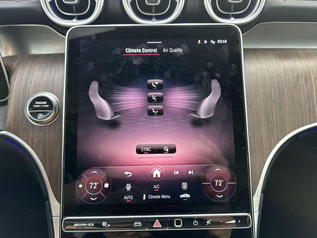 used 2025 Mercedes-Benz AMG GLC 43 car, priced at $63,999