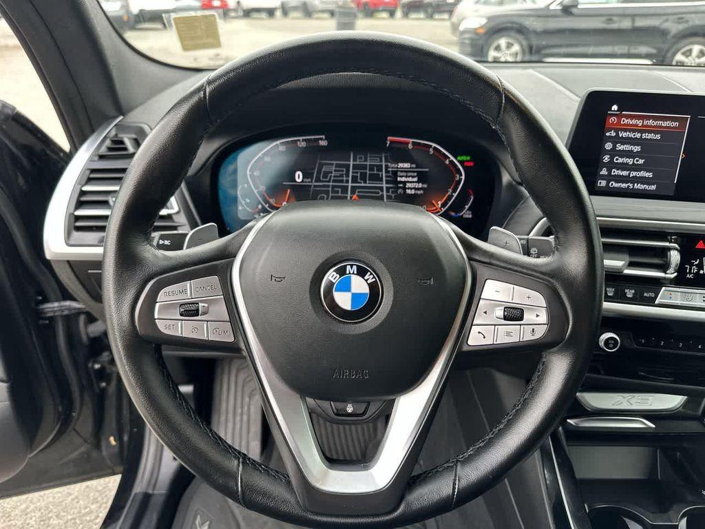 used 2022 BMW X3 car, priced at $36,999
