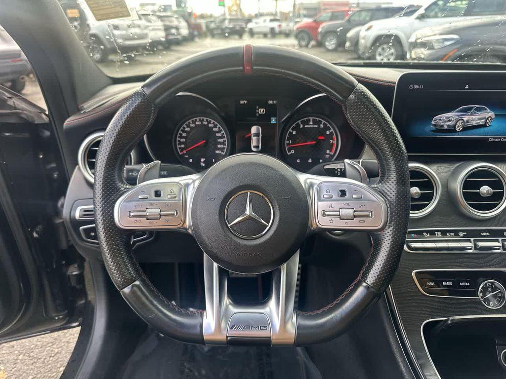 used 2019 Mercedes-Benz AMG C 43 car, priced at $31,499