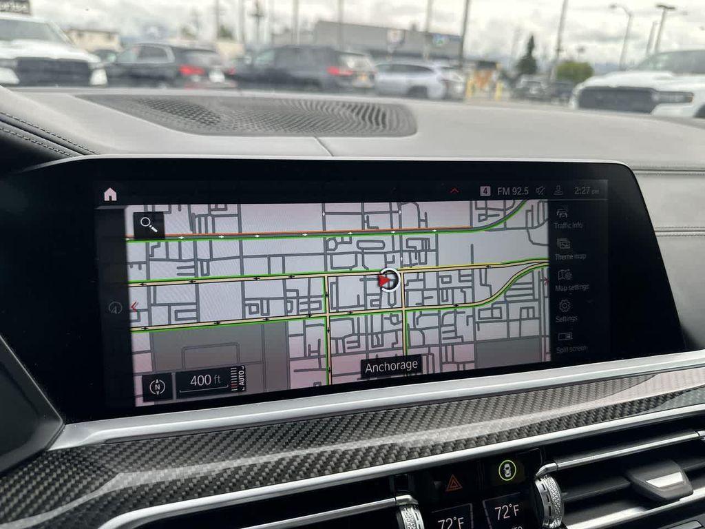 used 2022 BMW X5 M car, priced at $74,999
