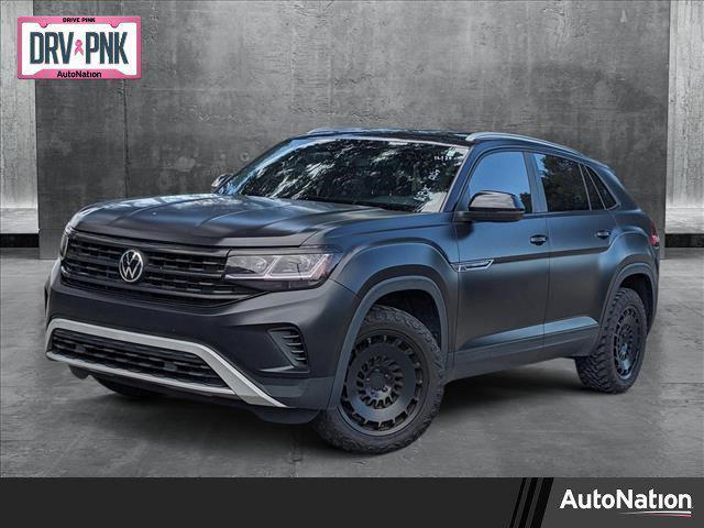 used 2021 Volkswagen Atlas Cross Sport car, priced at $22,359