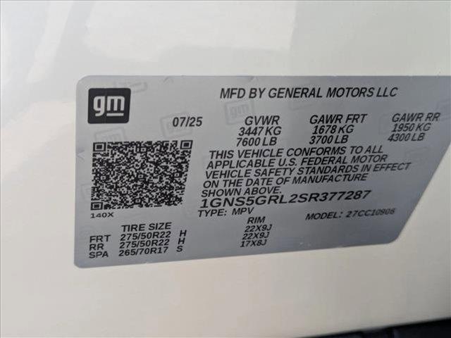 new 2025 Chevrolet Suburban car, priced at $79,189