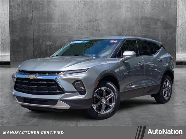 used 2024 Chevrolet Blazer car, priced at $28,998