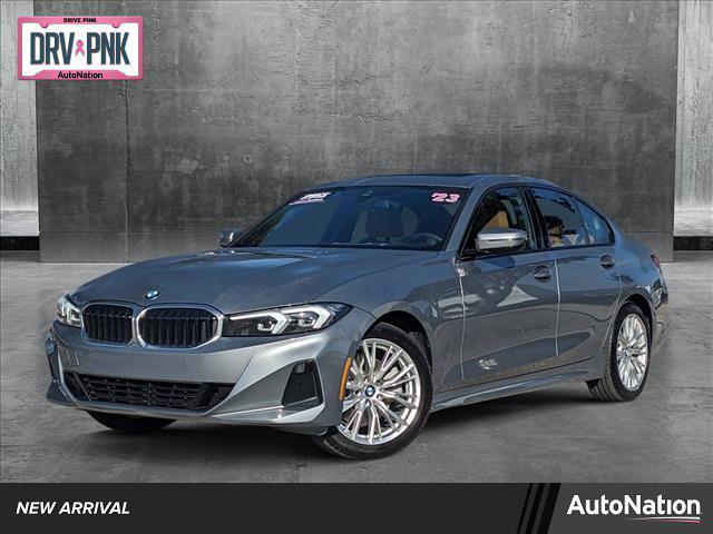 used 2023 BMW 330 car, priced at $36,452