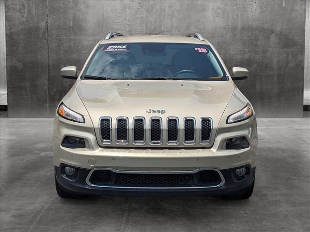 used 2015 Jeep Cherokee car, priced at $16,299