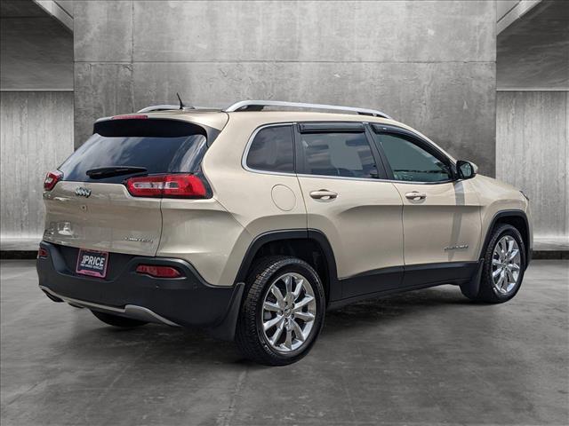used 2015 Jeep Cherokee car, priced at $16,299