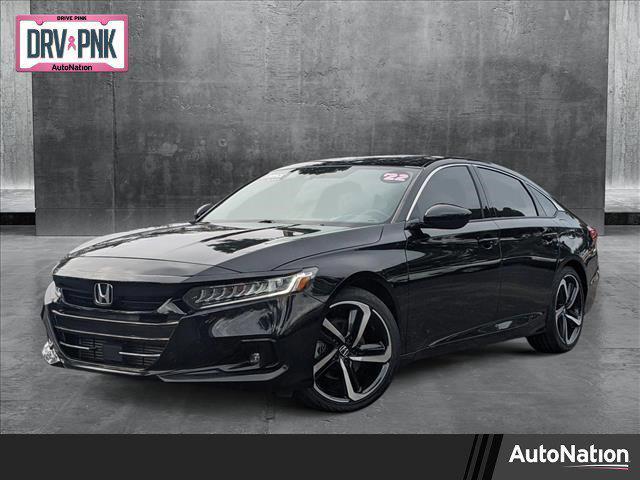 used 2022 Honda Accord car, priced at $25,598