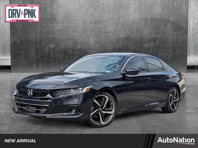 used 2022 Honda Accord car, priced at $27,498