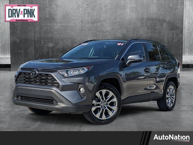 used 2021 Toyota RAV4 car, priced at $26,198