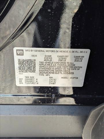 new 2026 Chevrolet Equinox car, priced at $28,679