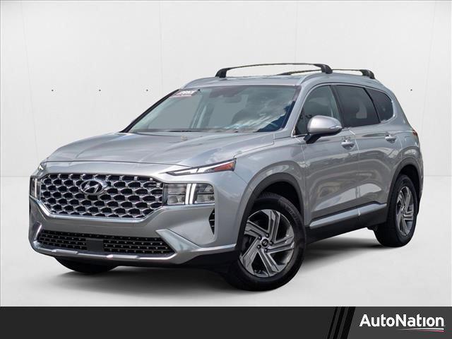 used 2021 Hyundai Santa Fe car, priced at $19,998