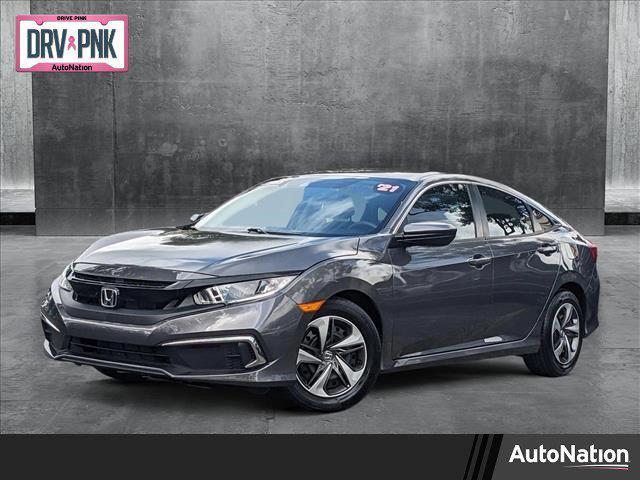 used 2021 Honda Civic car, priced at $17,632