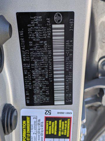 used 2023 Toyota Camry car, priced at $22,998