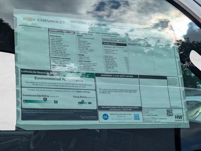 new 2025 Chevrolet Express 2500 car, priced at $39,735