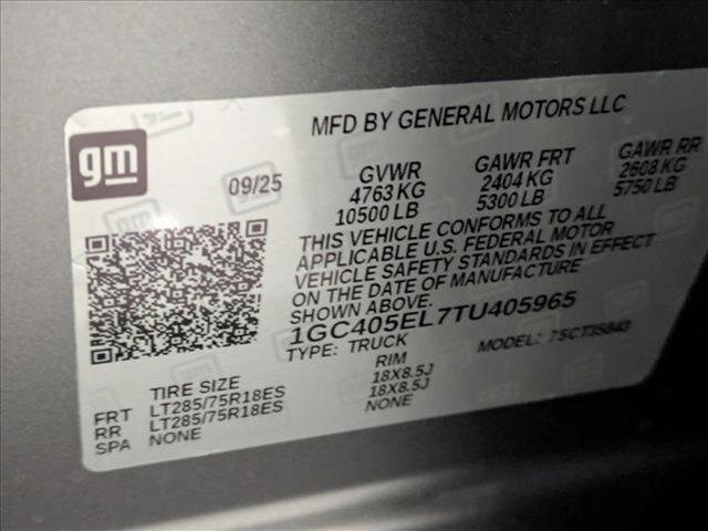 new 2026 Chevrolet Silverado EV car, priced at $94,455