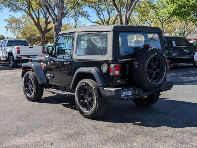 used 2018 Jeep Wrangler car, priced at $17,148