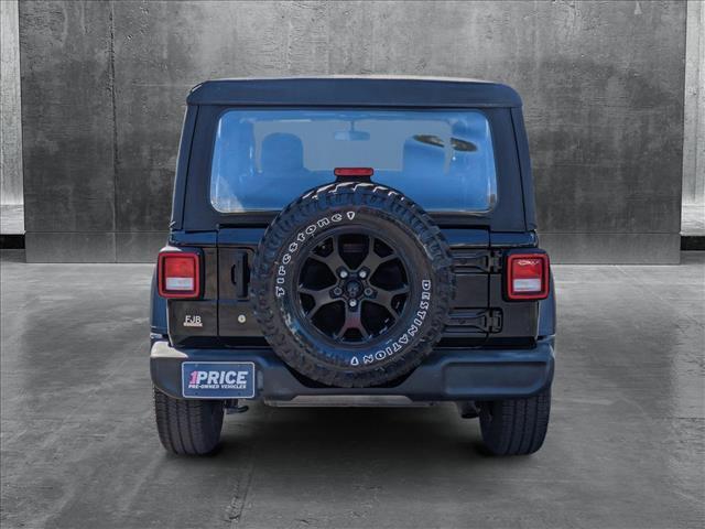 used 2018 Jeep Wrangler car, priced at $17,148