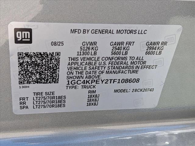 new 2026 Chevrolet Silverado 2500 car, priced at $70,018