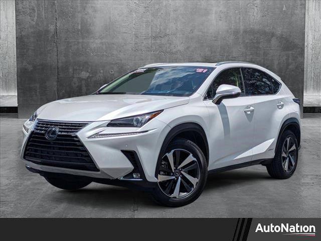 used 2021 Lexus NX 300h car, priced at $32,498