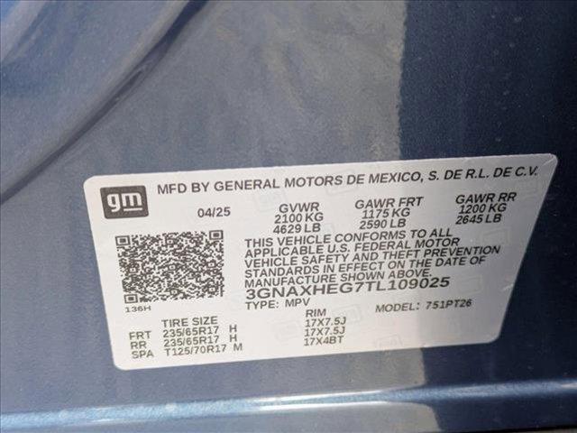 new 2026 Chevrolet Equinox car, priced at $28,679