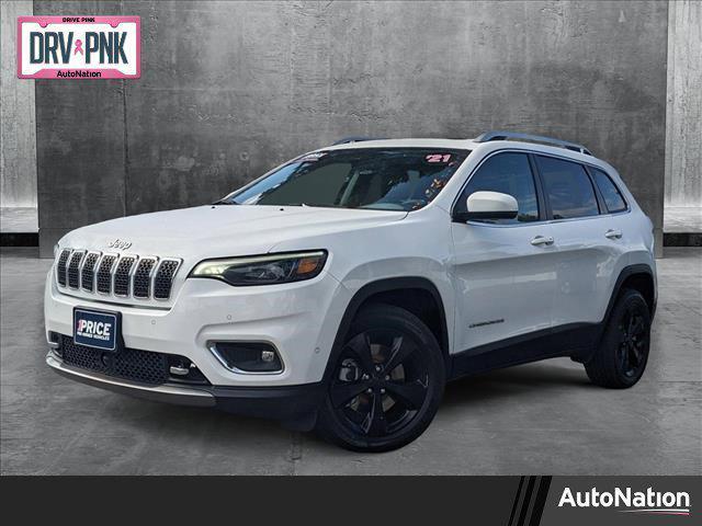 used 2021 Jeep Cherokee car, priced at $19,926