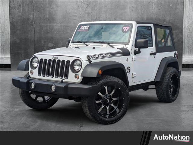 used 2017 Jeep Wrangler car, priced at $17,698