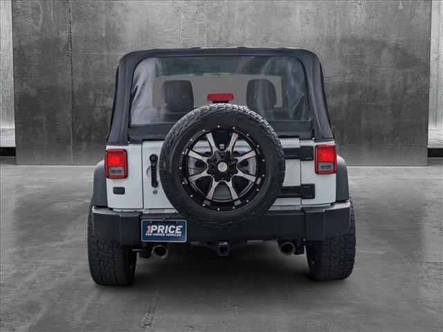 used 2017 Jeep Wrangler car, priced at $17,698