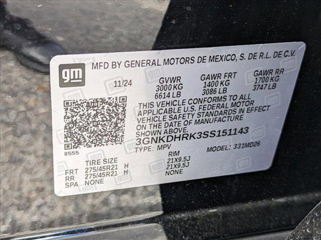 new 2025 Chevrolet Blazer EV car, priced at $49,280