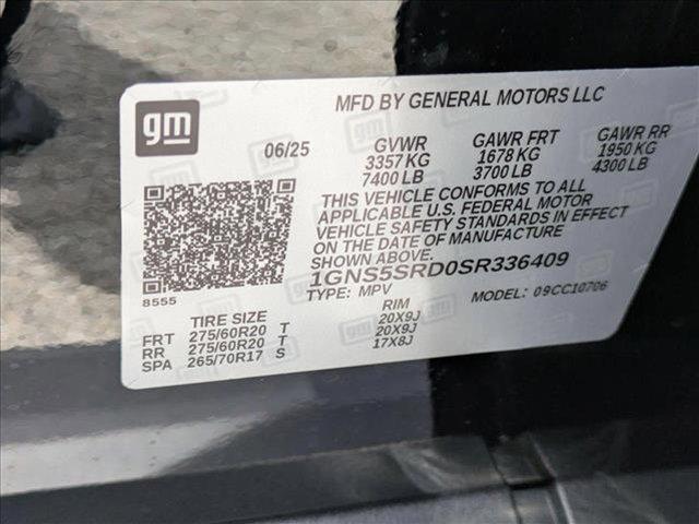 new 2025 Chevrolet Tahoe car, priced at $69,995