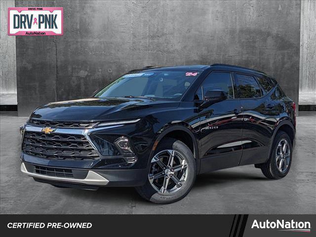 used 2024 Chevrolet Blazer car, priced at $25,498