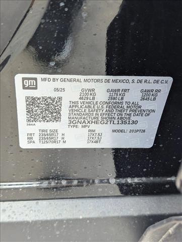 new 2026 Chevrolet Equinox car, priced at $25,995