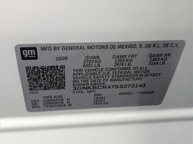 new 2025 Chevrolet Blazer car, priced at $34,789