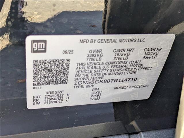 new 2026 Chevrolet Suburban car, priced at $81,389