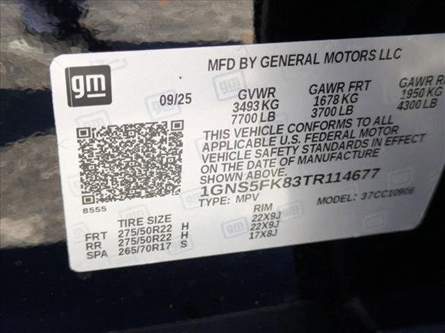 new 2026 Chevrolet Suburban car, priced at $86,644