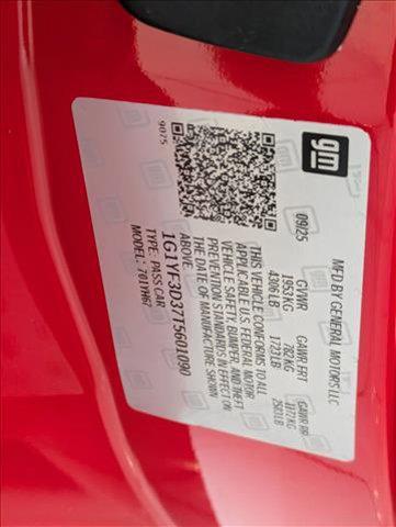 new 2026 Chevrolet Corvette car, priced at $149,960