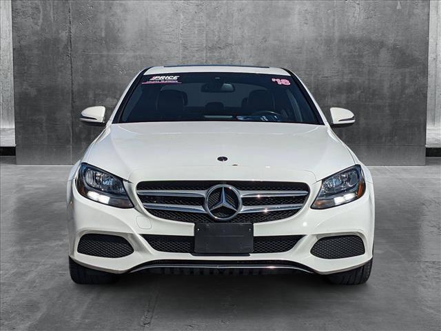 used 2018 Mercedes-Benz C-Class car, priced at $11,702