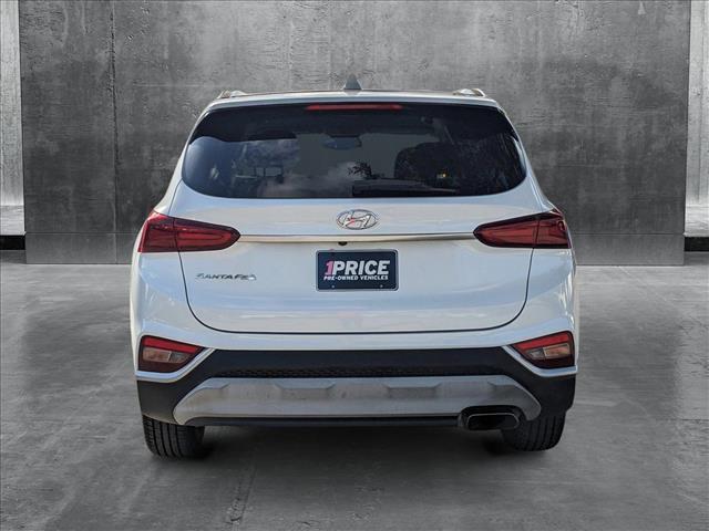 used 2019 Hyundai Santa Fe car, priced at $14,998