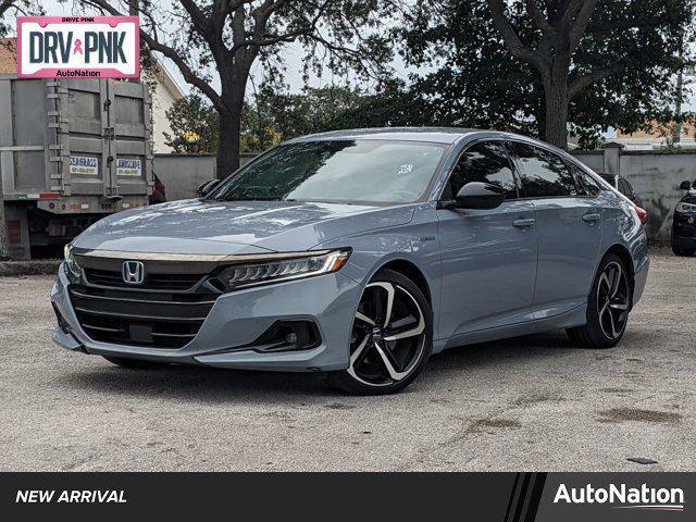 used 2022 Honda Accord Hybrid car, priced at $28,395