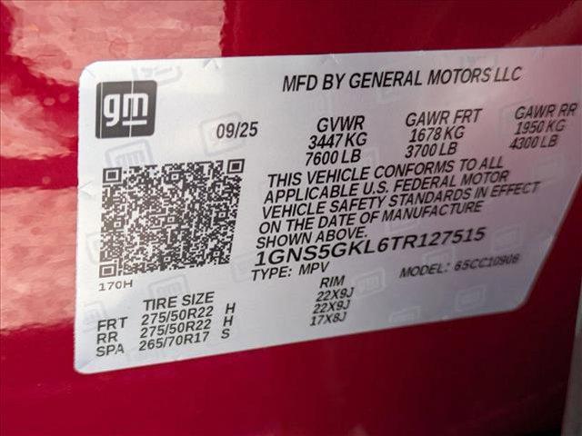 new 2026 Chevrolet Suburban car, priced at $87,594