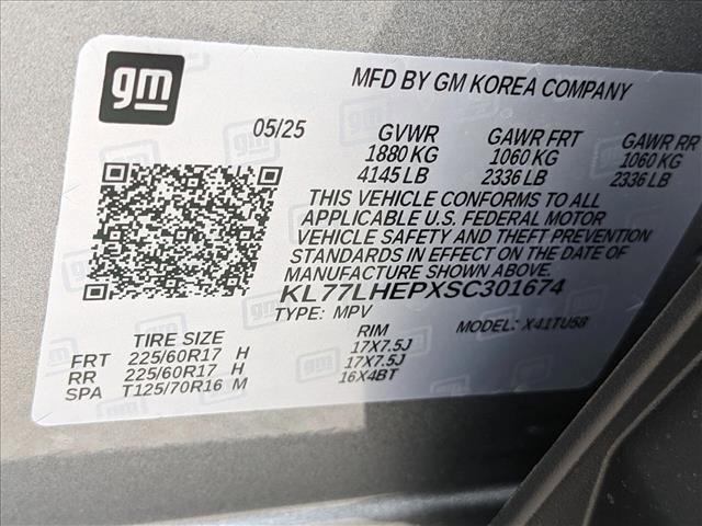 used 2025 Chevrolet Trax car, priced at $21,998