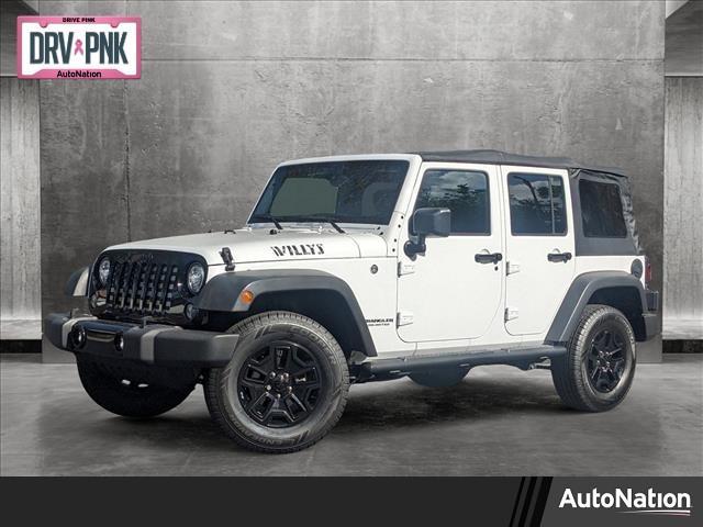 used 2017 Jeep Wrangler Unlimited car, priced at $23,390