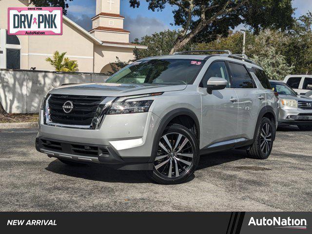 used 2023 Nissan Pathfinder car, priced at $35,998