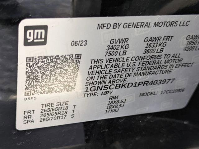 used 2023 Chevrolet Suburban car, priced at $36,498