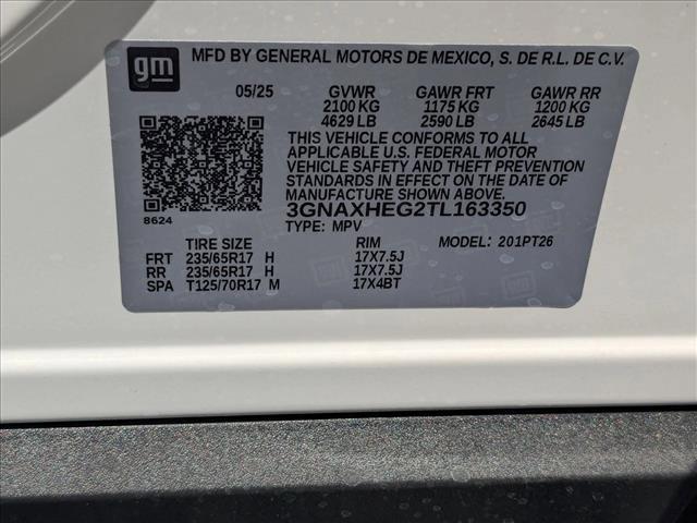 new 2026 Chevrolet Equinox car, priced at $25,995