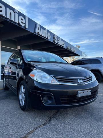 used 2012 Nissan Versa car, priced at $4,950