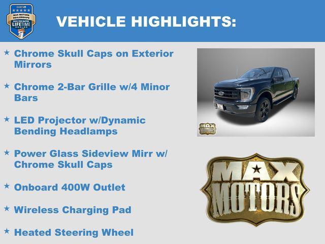 used 2022 Ford F-150 car, priced at $43,799