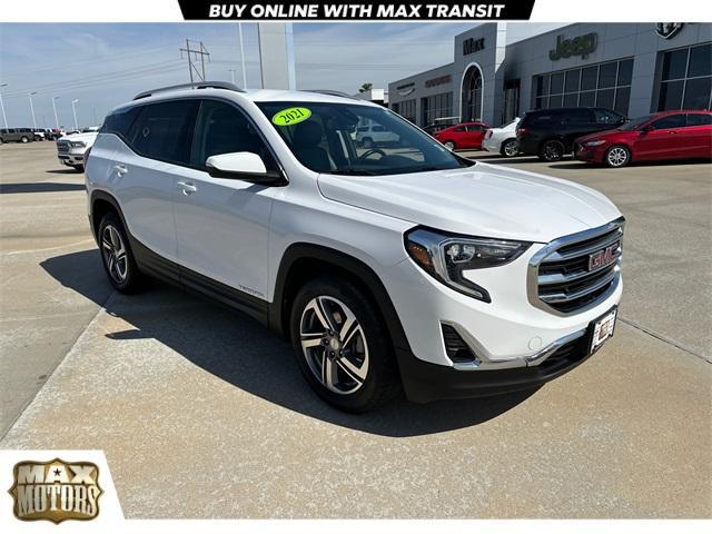 used 2021 GMC Terrain car, priced at $20,980