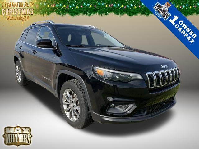 used 2021 Jeep Cherokee car, priced at $21,191