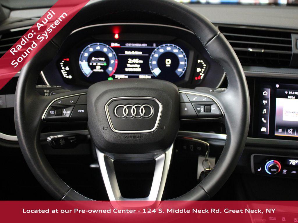 used 2023 Audi Q3 car, priced at $31,766